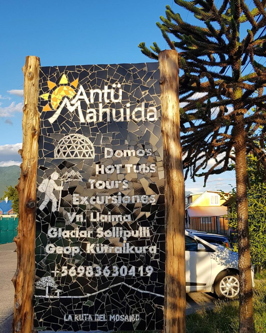 Antu Mahuida Domos Y Habitaciones Melipeuco Zewnętrze zdjęcie